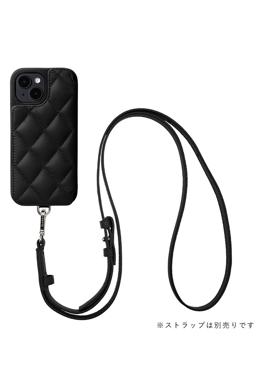 DEMIU(デミュウ)｜iPhone15 GRACE 背面収納スマホケース ストラップ
