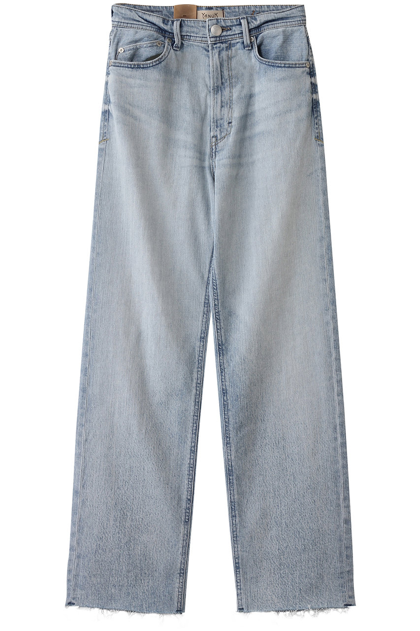 YANUK(ヤヌーク)｜ボーイズストレート【LEA】/カットオフフロスト の