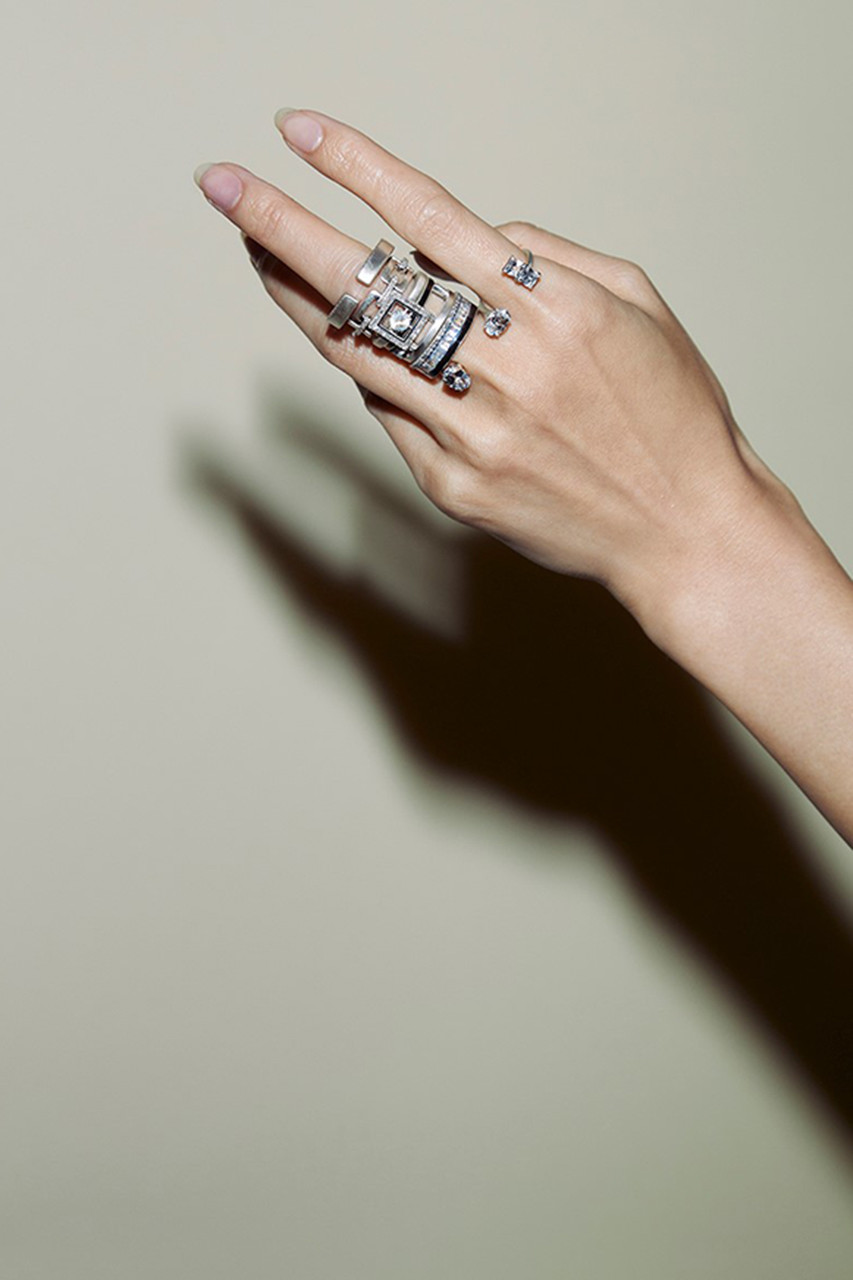 Adlin Hue(アドリン ヒュー)｜An Chain Ring/シルバー の通販