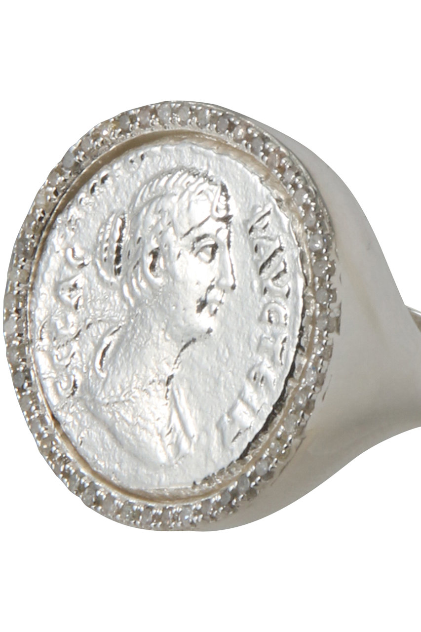 MALUS(マリュス)｜Diamond coin リング/シルバー の通販｜ELLESHOP