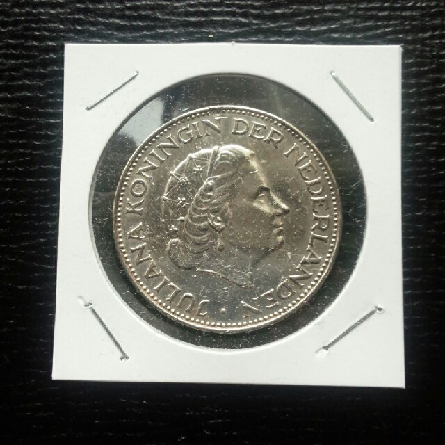 オランダ古銭 2.5ギルダー銀貨 1962年 外国海外の通販 by 2㌧トラック