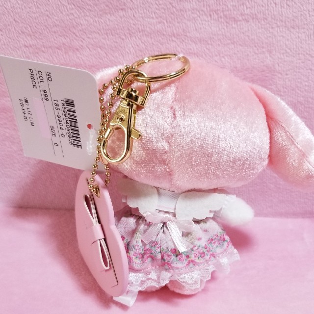 値下げ】マイメロディ マスコット チャーム キーホルダー LIZLISA