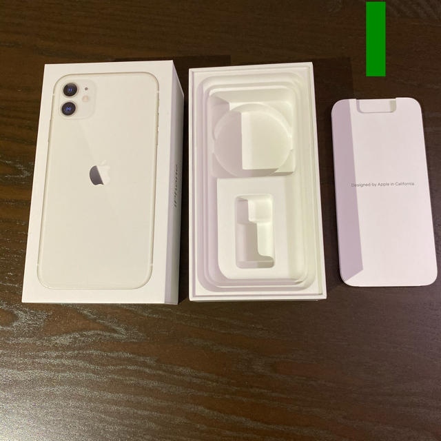 iPhone - iPhone11 ホワイト 128G 空箱の通販 by pandag｜アイフォーン