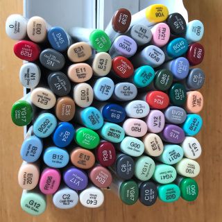 コピック 69本セット※ジャンク品 コピック 69本セット※ジャンク品