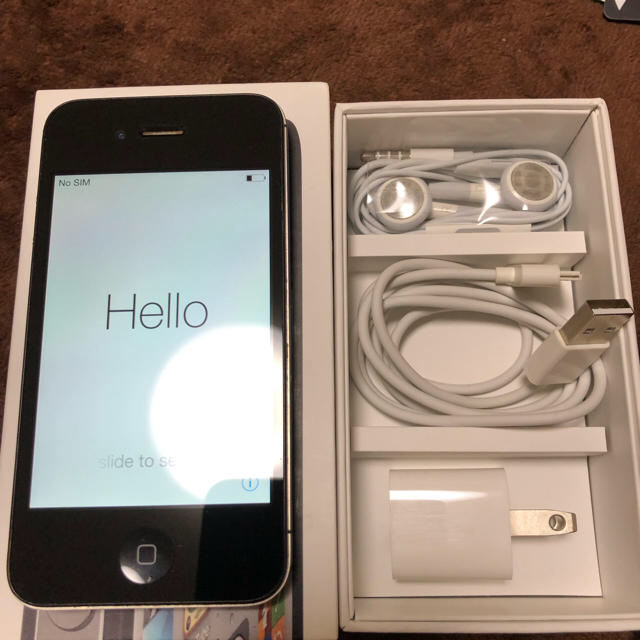 iPhone - iPhone4S black 32GB softbankの通販 by へいぽー's shop