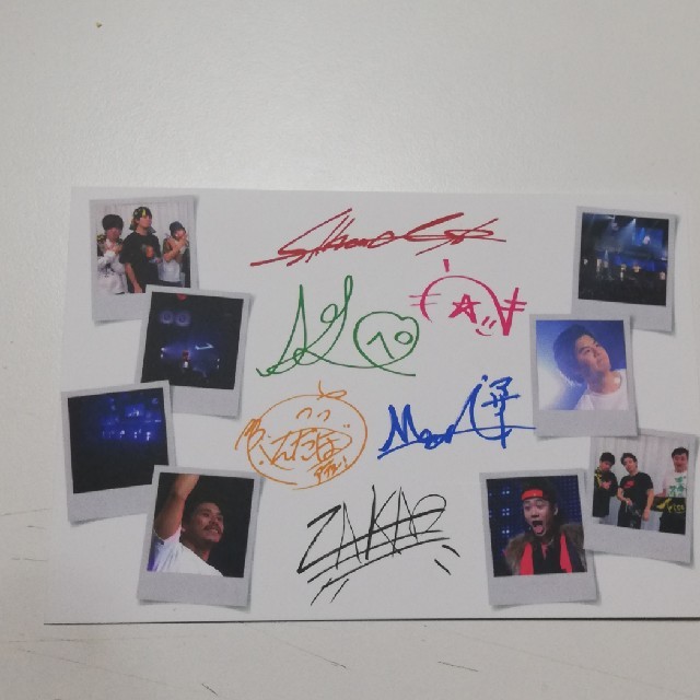 フィッシャーズのサイン入りポストカードです♪の通販 by ハッピー