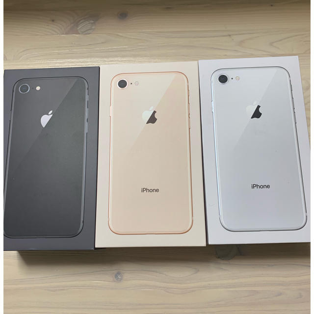 iPhone8 64GB SIMフリー 3台まとめ売り 7台まとめ売りiPhone 8 64GB