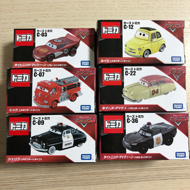 Takara Tomy - トミカ カーズ 6台セットの通販 by フミヤん's shop