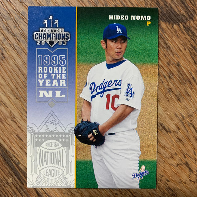 送料込】野茂英雄投手のChampion2003#139野球カード！の通販 by