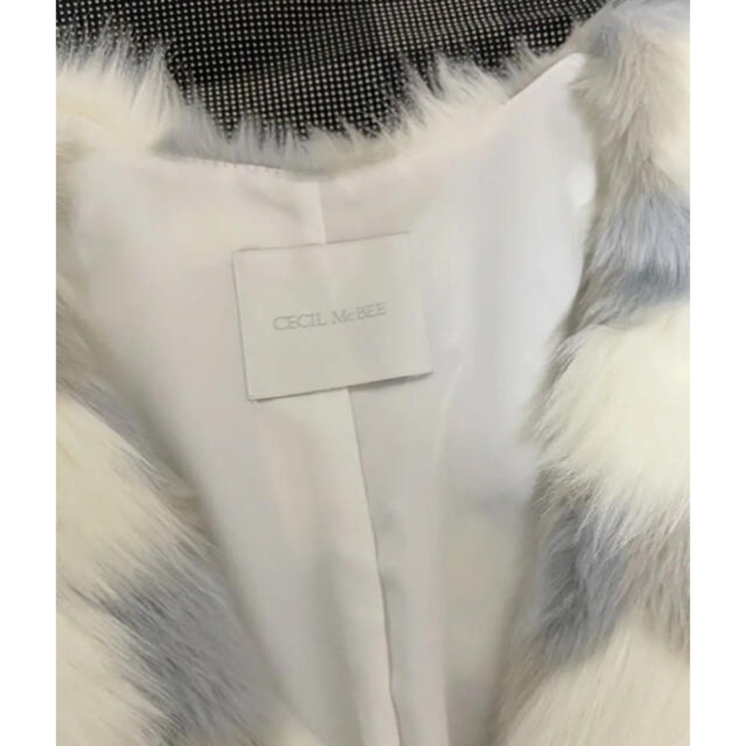 CECIL McBEE - セシルマクビー⭐️ファーコート⭐️ショートコートの