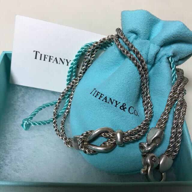 Tiffany & Co. - Tiffanyダブルロープネックレスの通販 by 鯖