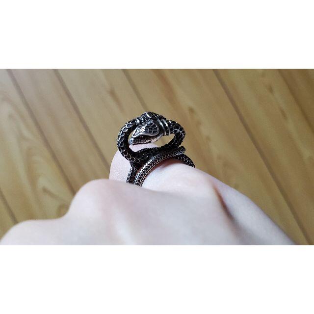 GUCCI - 正規未 レア グッチ ガーデン スネークリング 13 双蛇