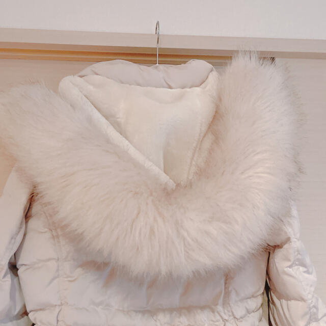 ZARA - 【高級クリーニング済】ダウンジャケット ZARA ホワイトの通販