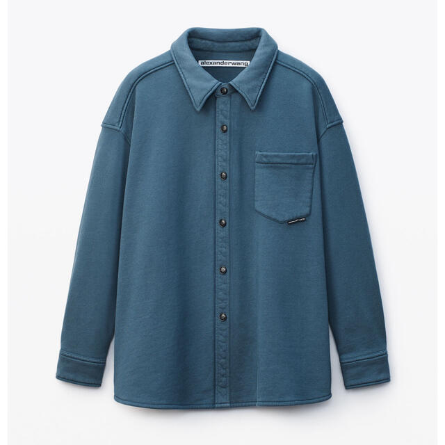 Alexander Wang - ALEXANDER WANG テリー ブルーシャツジャケット size