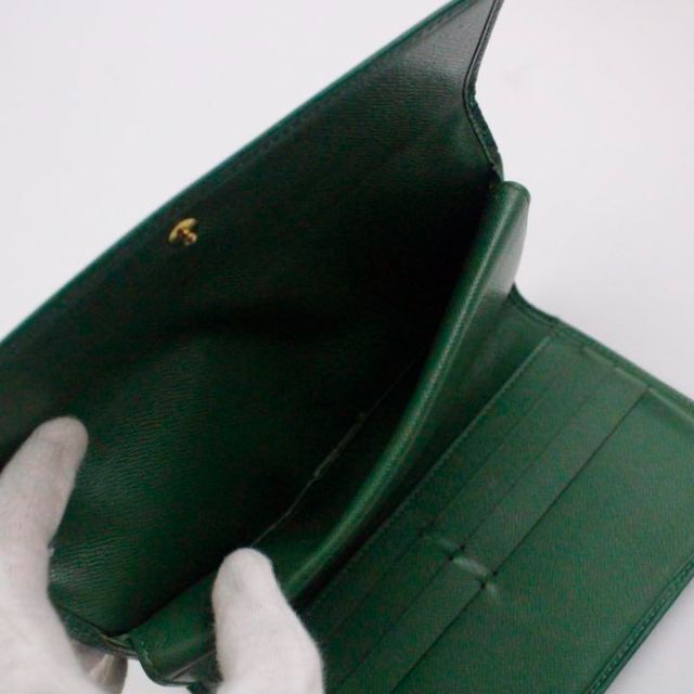 LOUIS VUITTON - ✨美品✨ルイヴィトン 長財布 エピ グリーン 折り財布