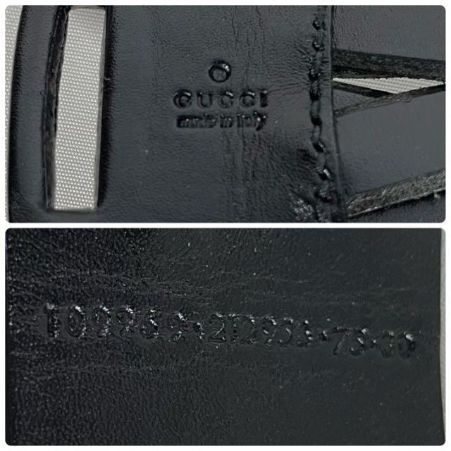 GUCCI - 【美品】グッチ/GUCCI ベルト レザー ロゴ刻印 5連 イタリア製