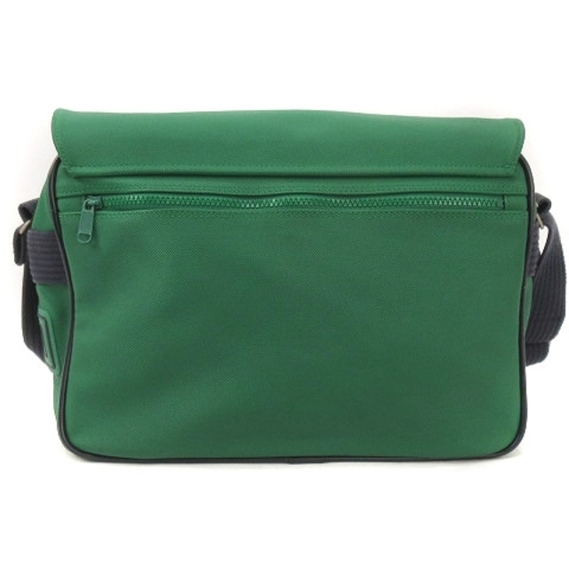 LACOSTE - ラコステ メッセンジャーバッグ ショルダー PVC 型押しロゴ