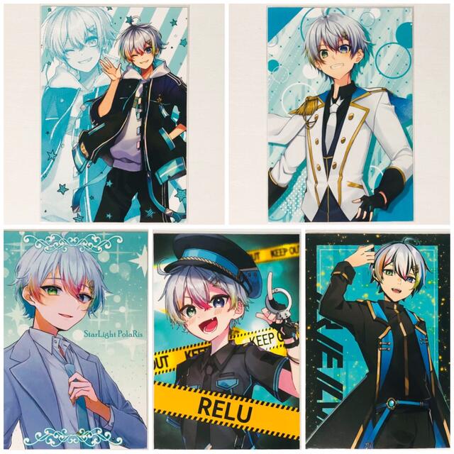 新品☆すたぽら【Relu】ポストカード☆5点セットの通販 by ♡'s shop
