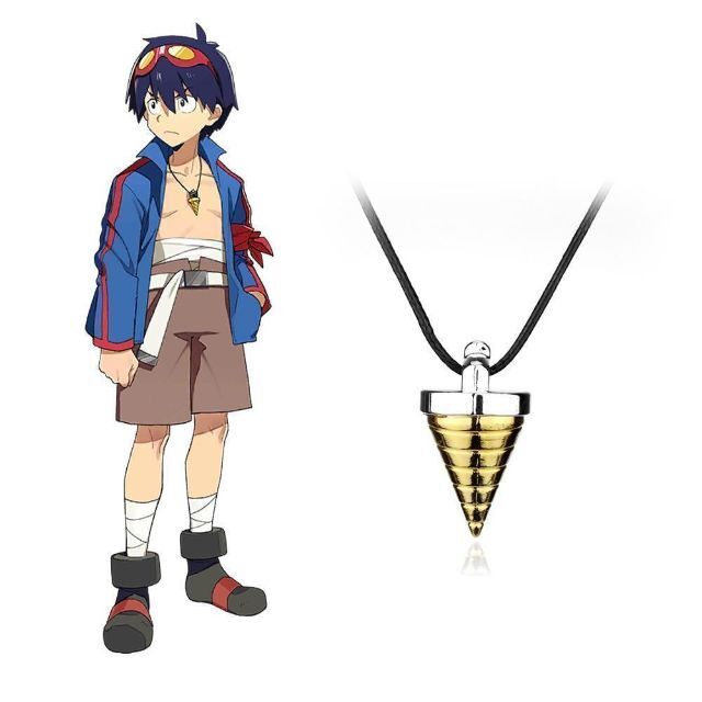 天元突破グレンラガン シモンのコアドリル ネックレス コスプレ グッズ