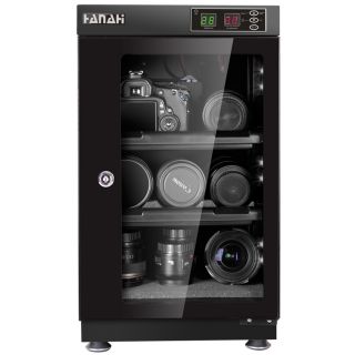 HANAHI カメラ保管庫 全自動防湿庫 LED照明5年間品質保証HNH-45Kの通販