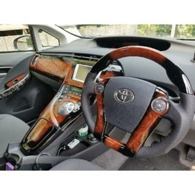 トヨタ - プリウス30系35系 インテリアパネル19P 茶木目 新品未開封