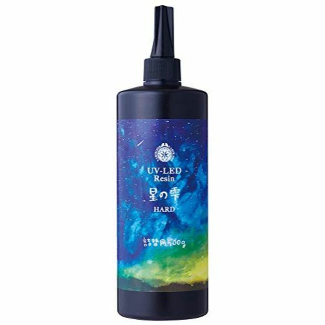星の雫 UV/LED硬化レジン液 500g×12本 透明／ハード 送料無料の通販 by