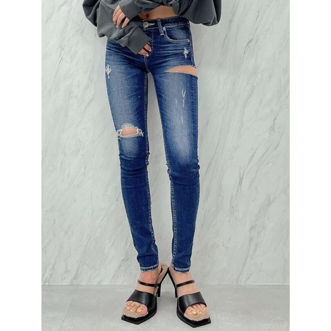 GYDA - GYDA スキニーデニム Lサイズの通販 by m❤︎｜ジェイダならラクマ