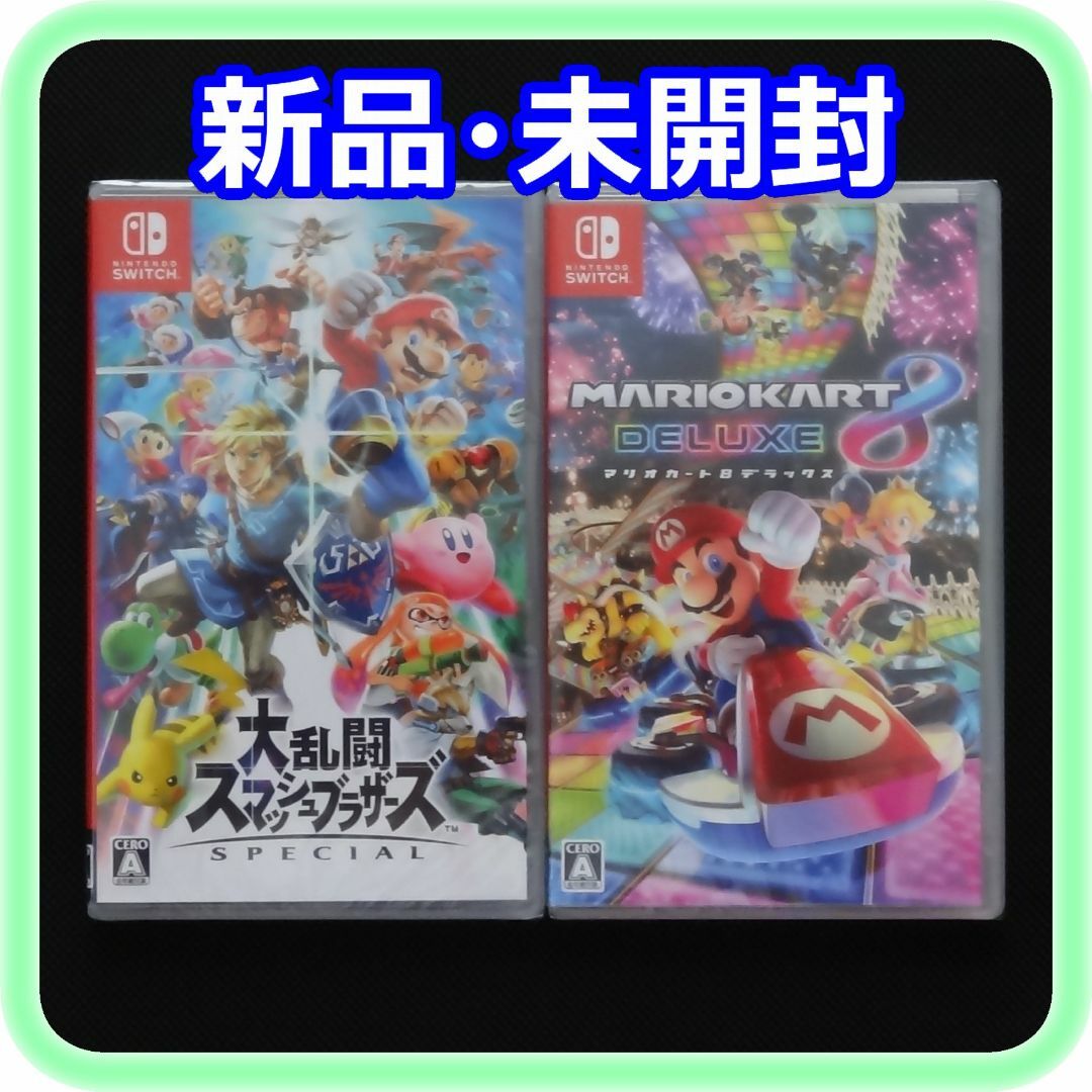 Switch 大乱闘スマッシュブラザーズ マリオカート 8 デラックス Amazon