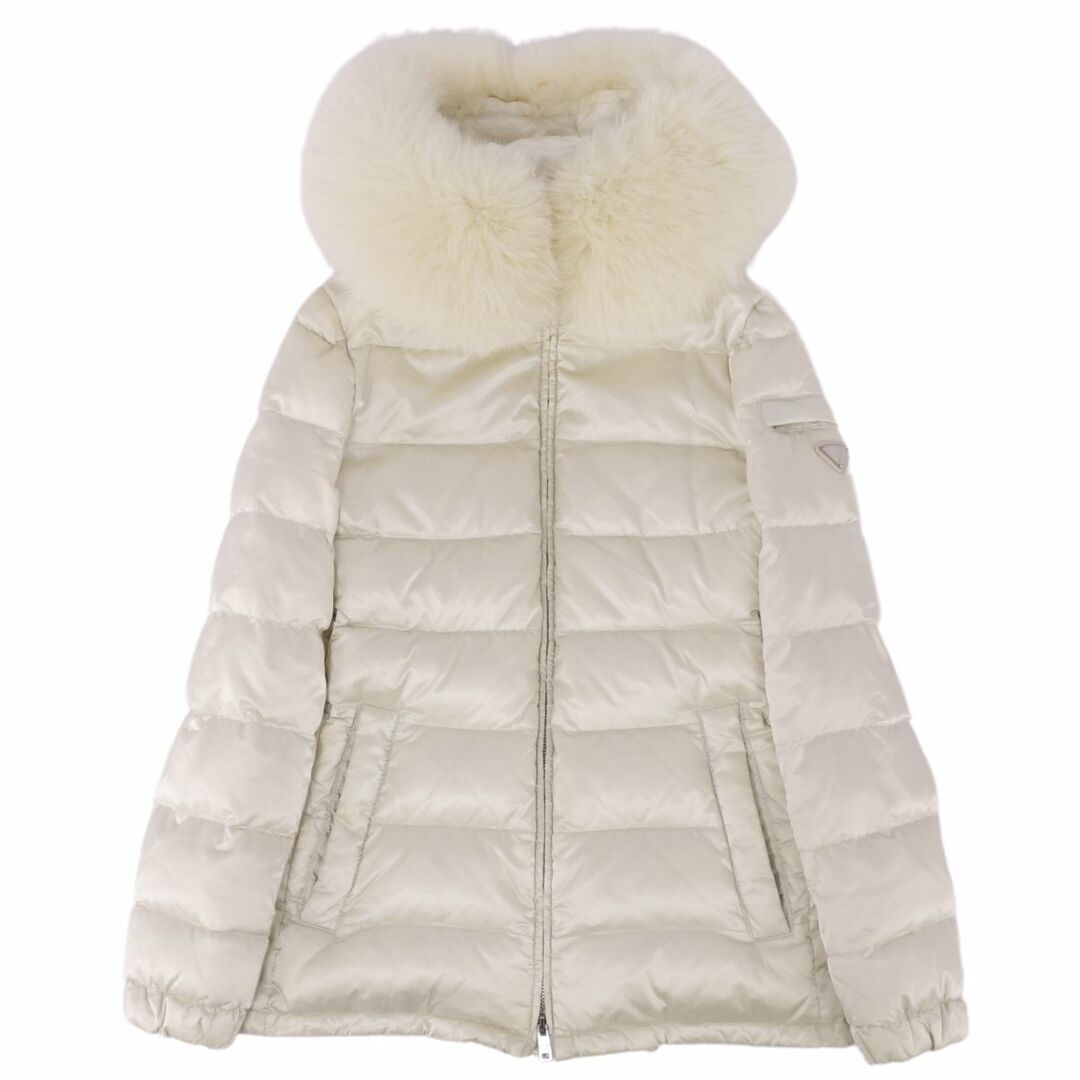 PRADA - プラダ PRADA コート ダウンコート フォックスファー ナイロン