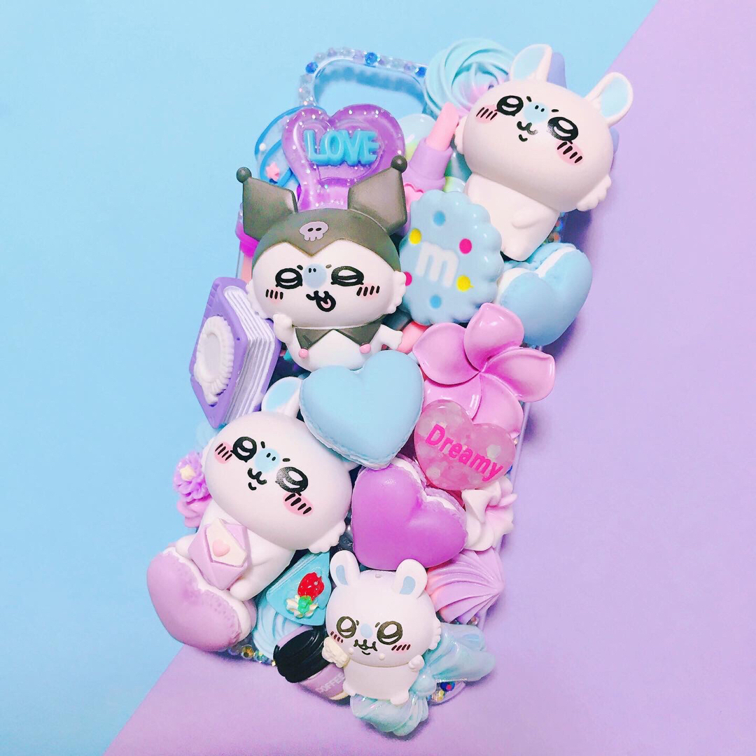 デコ電 デコスマホ ちいかわ ももんが ホイップデコの通販 by 🎀プロフ