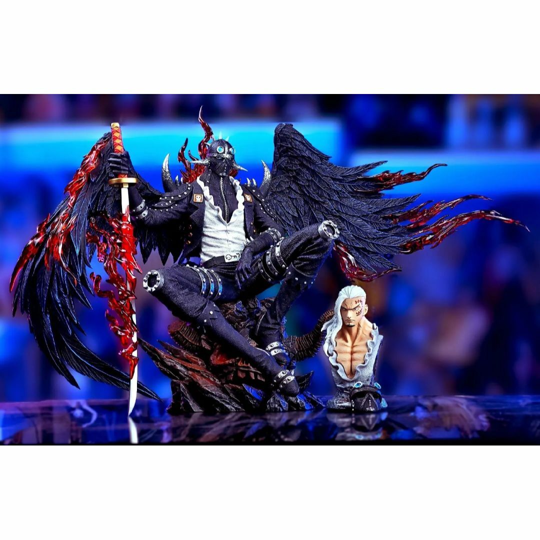 ワンピース 火災のキング アルベル フィギュア ガレージキット 塗装