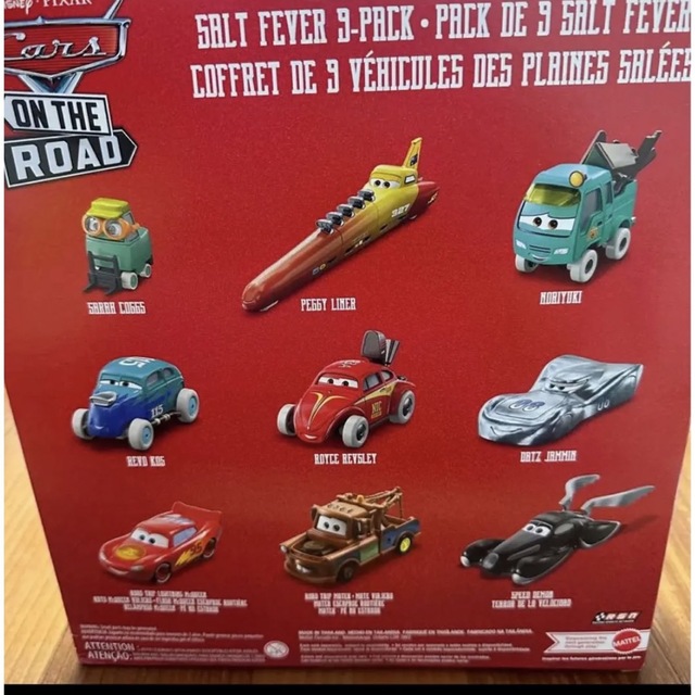 カーズ マテル SALT FLATS 9-PACK カーズオンザロード ミニカーの通販
