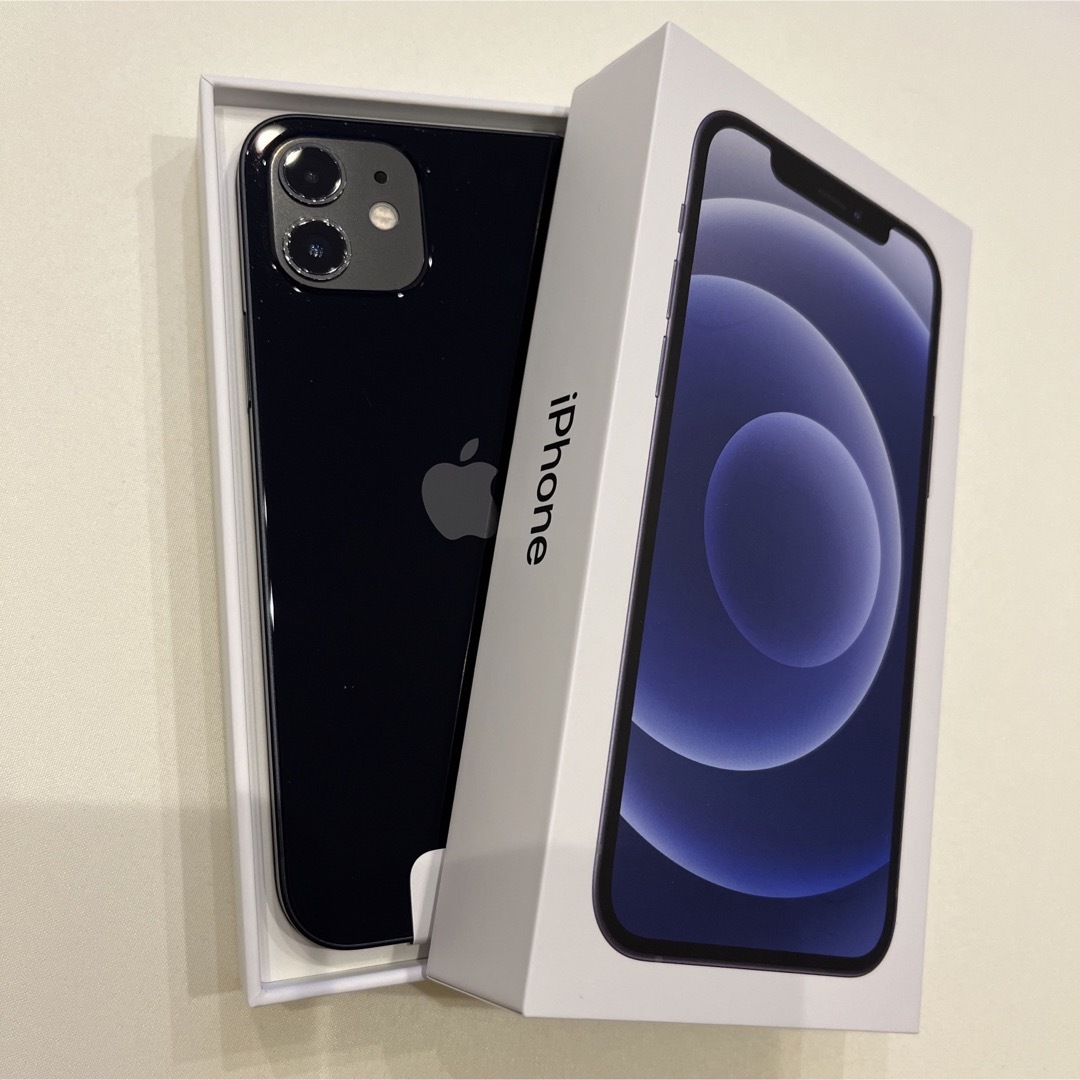 iPhone アップル iPhone12 64GB ブラック SIMフリー × 3台 12 64 GB