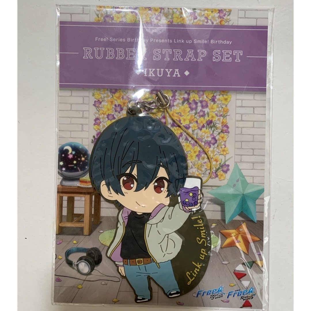 Free! Link up Smile バースデー 缶バッジ 凛 宗介 Free! Link up