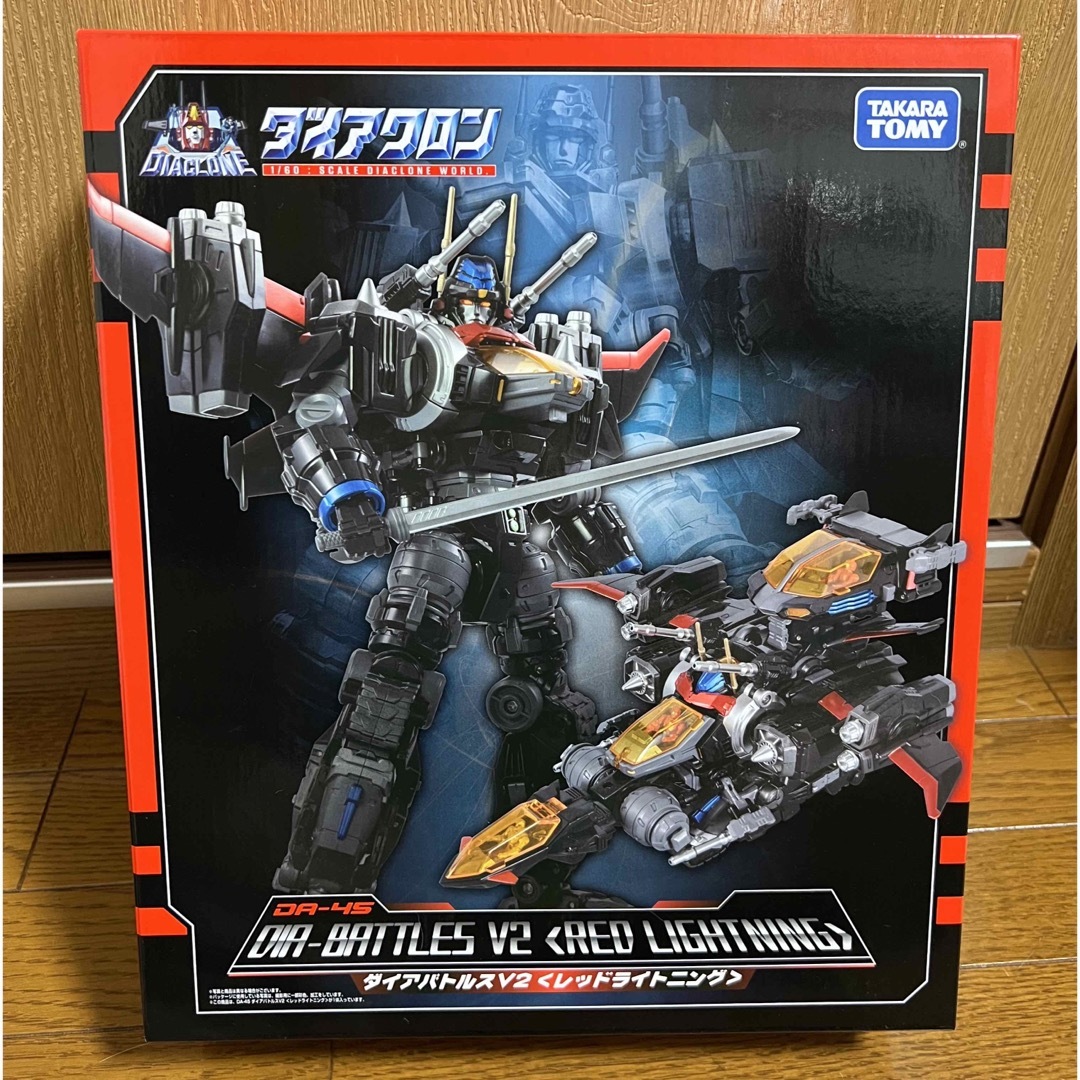 Takara Tomy - ダイアクロン ダイアバトルスV2 レッドライトニングの