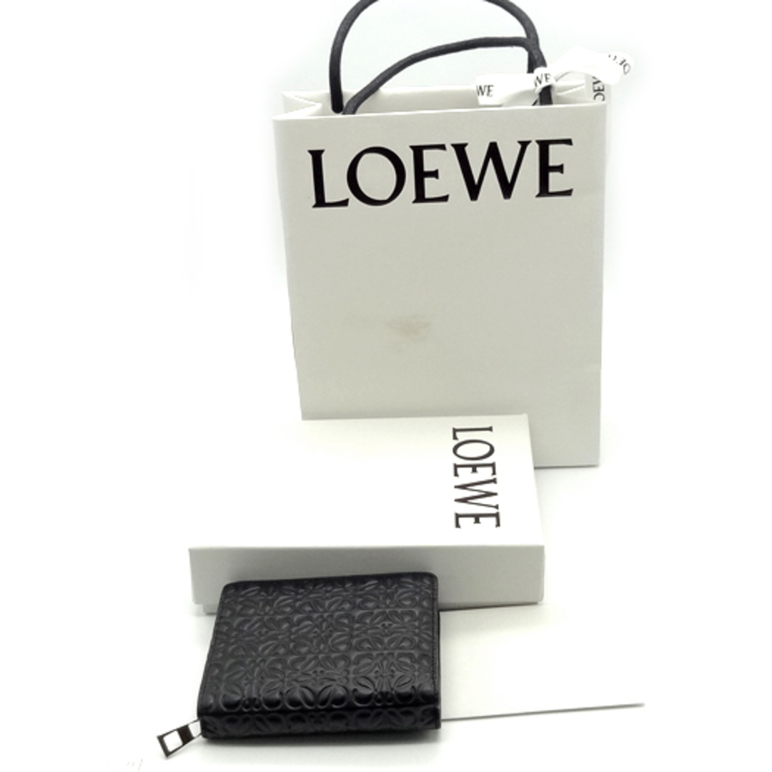 LOEWE - ロエベ アナグラム リピート コンパクトジップ ウォレット