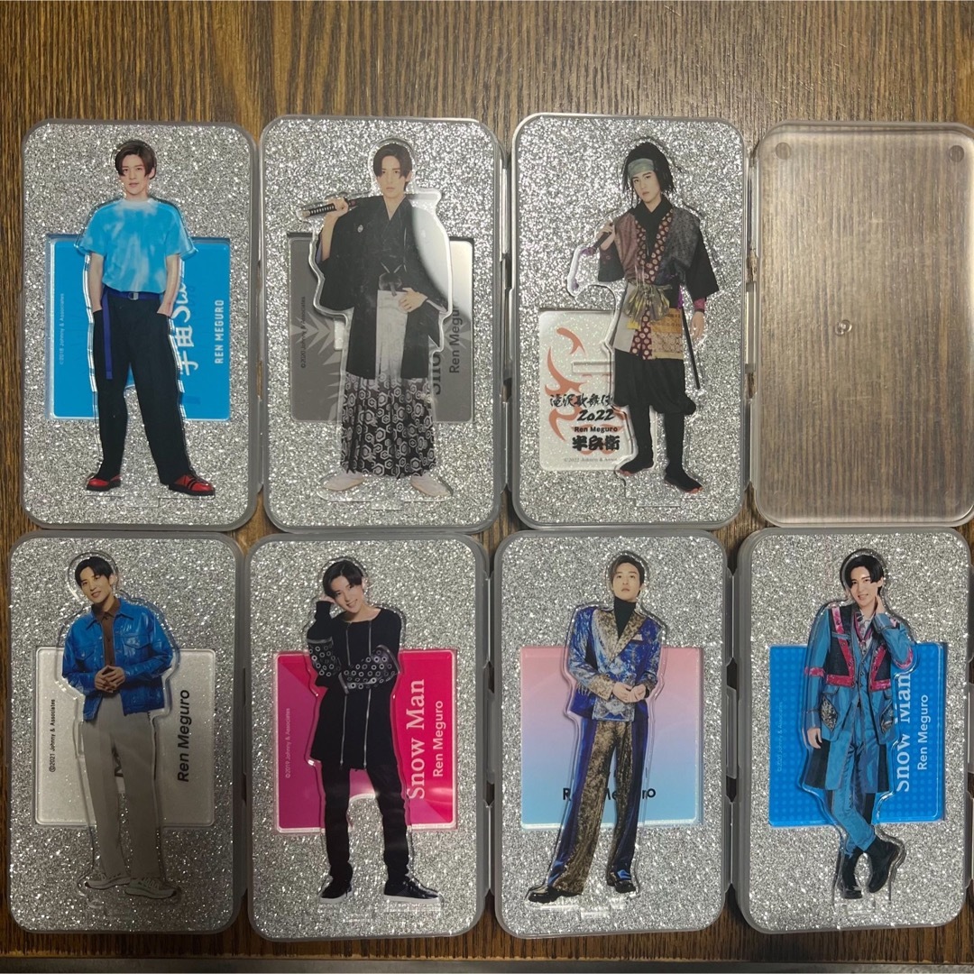 SnowMan 目黒蓮 アクスタ 7種の通販 by はっしー's shop｜ラクマ