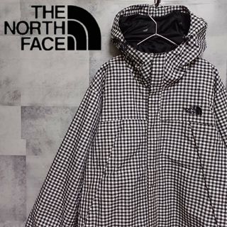 THE NORTH FACE - THE NORTH FACE SCOOP JACKET ギンガムチェック Lの