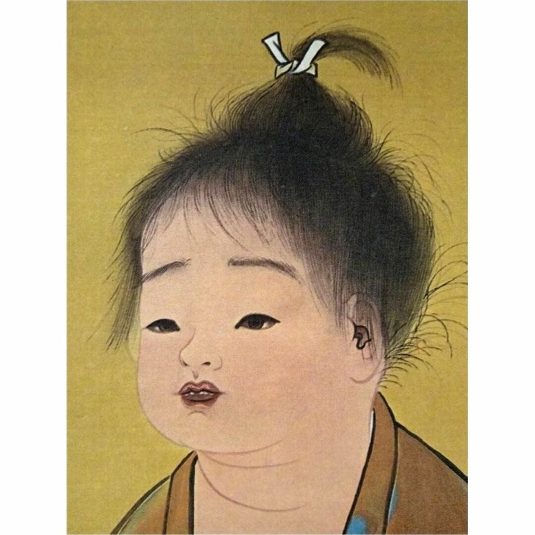 掛け軸 横山大観 『 竹林 』 絹本 希少 軸装 茶道具 掛軸 美品 です