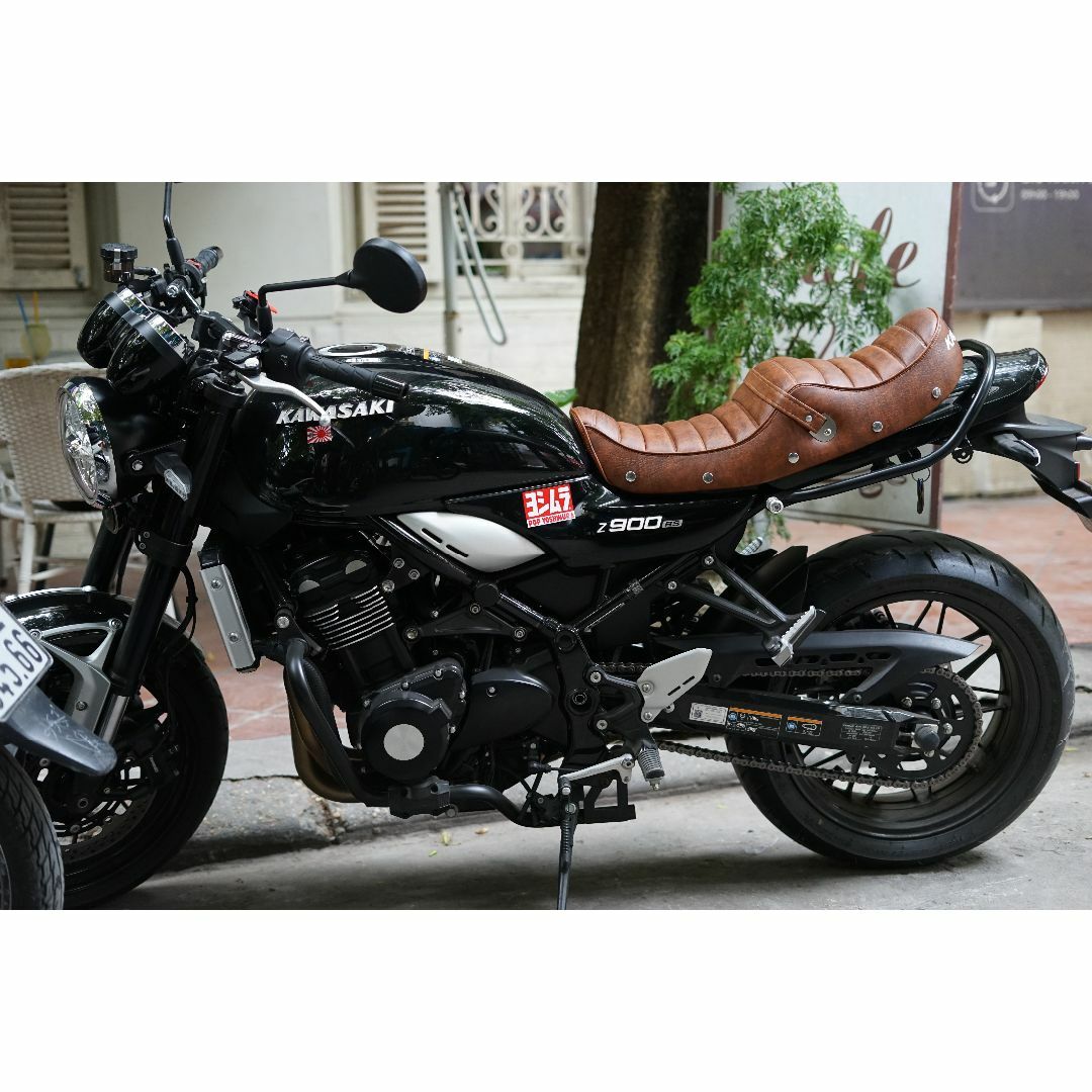 z900rs シート Javimotor タックロールシート 焼茶色 TYPE3の通販 by