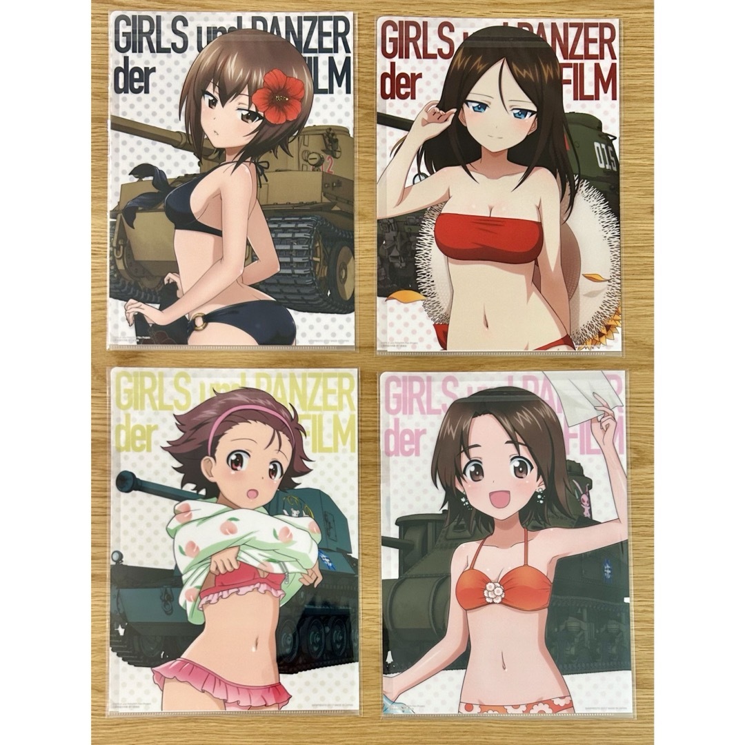 ガールズ＆パンツァー 戦車道大作戦 クリアファイル まとめ売り