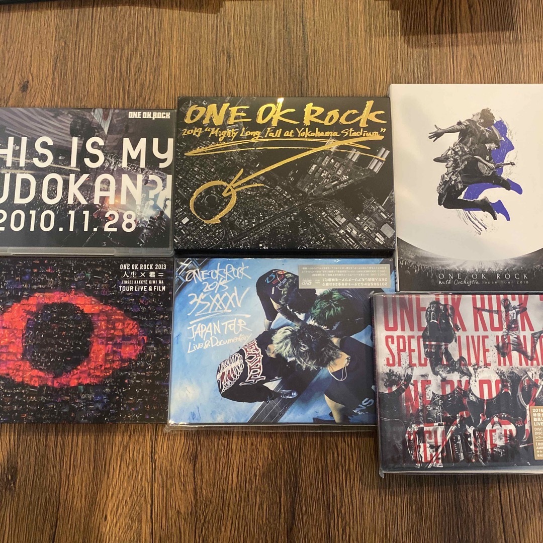 ONE OK ROCK ライブDVD まとめ売り6セットの通販 by cheddarcheese｜ラクマ