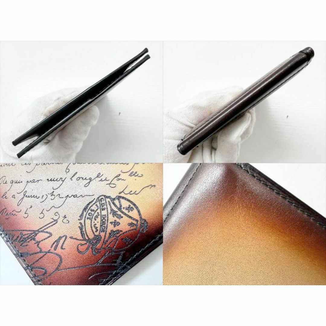 BERLUTI - 使用感なし 美品 ベルルッティ フィギュア スクリットレザー