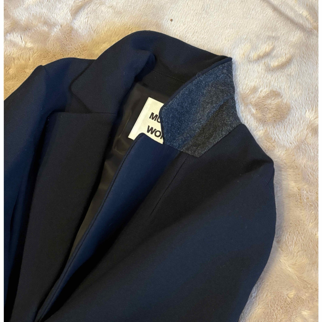 MUVEIL WORK - ミュベールワーク ざっくりチェスターコート 美品38