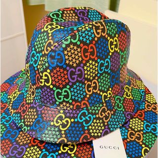 GUCCI - 最終値下げ！GUCCI 新品未使用 サイケデリック ハットの通販