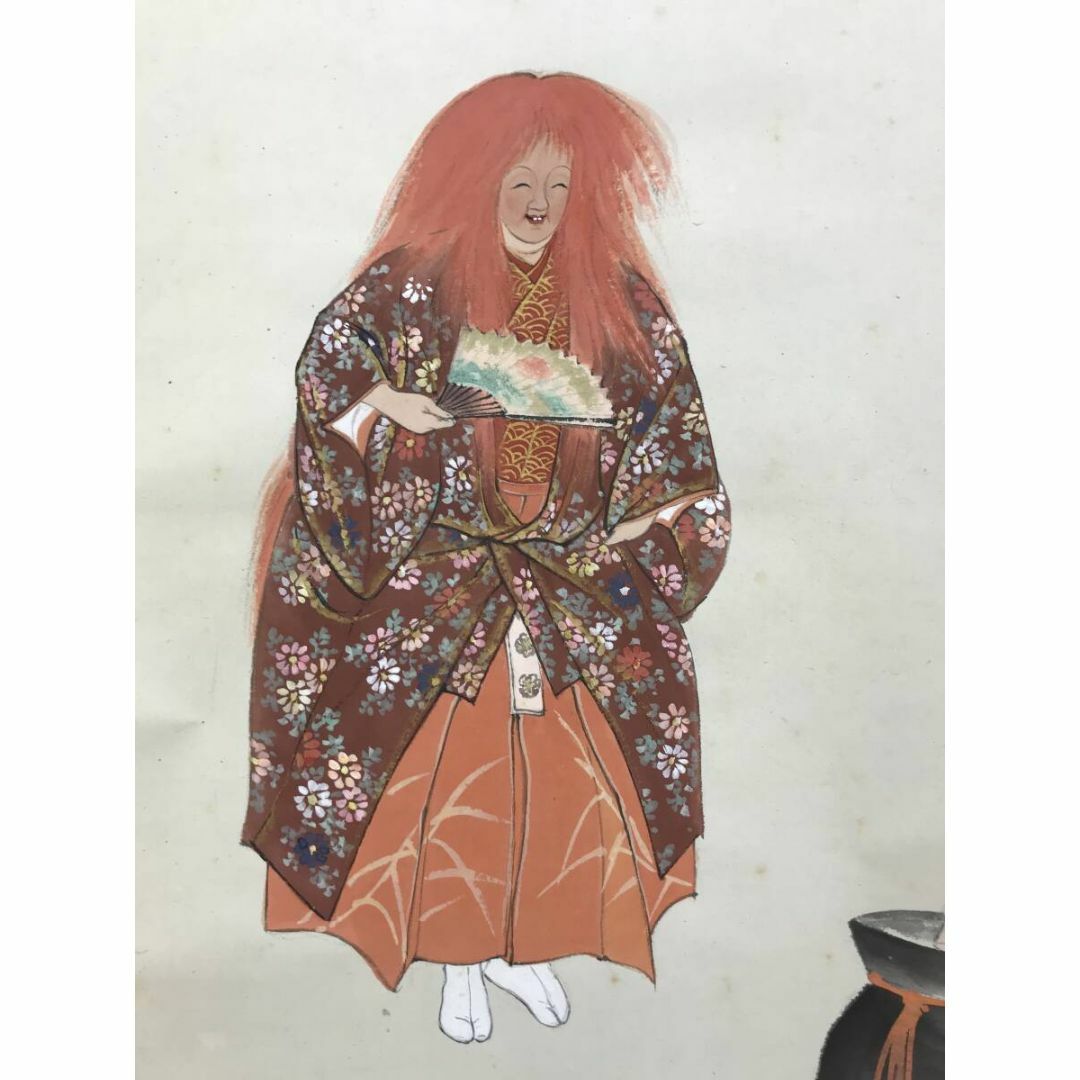 真作/佐藤古岫/能楽/猩々図/掛軸☆宝船☆AG-973の通販 by 掛軸✩宝船