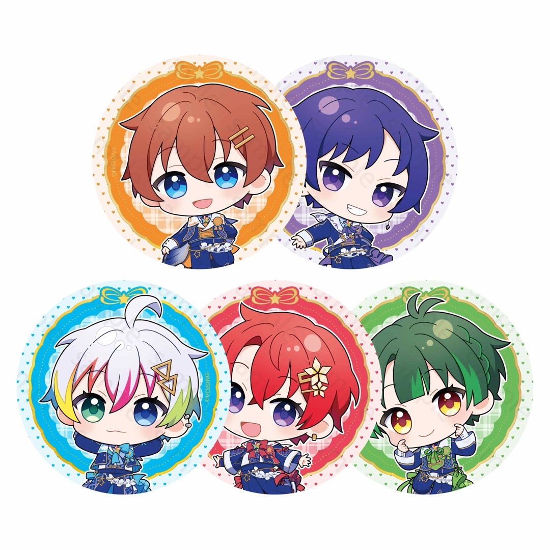 新品☆すたぽら【Coe.】4周年記念☆等身＆SD☆缶バッジ☆第12弾☆2点