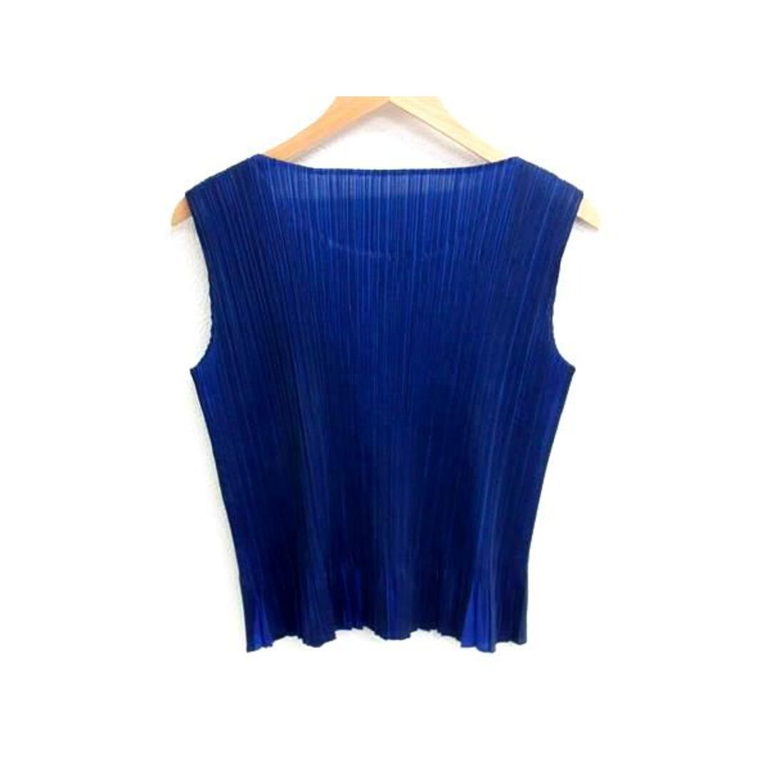 PLEATS PLEASE イッセイミヤケ ノースリーブ カットソー