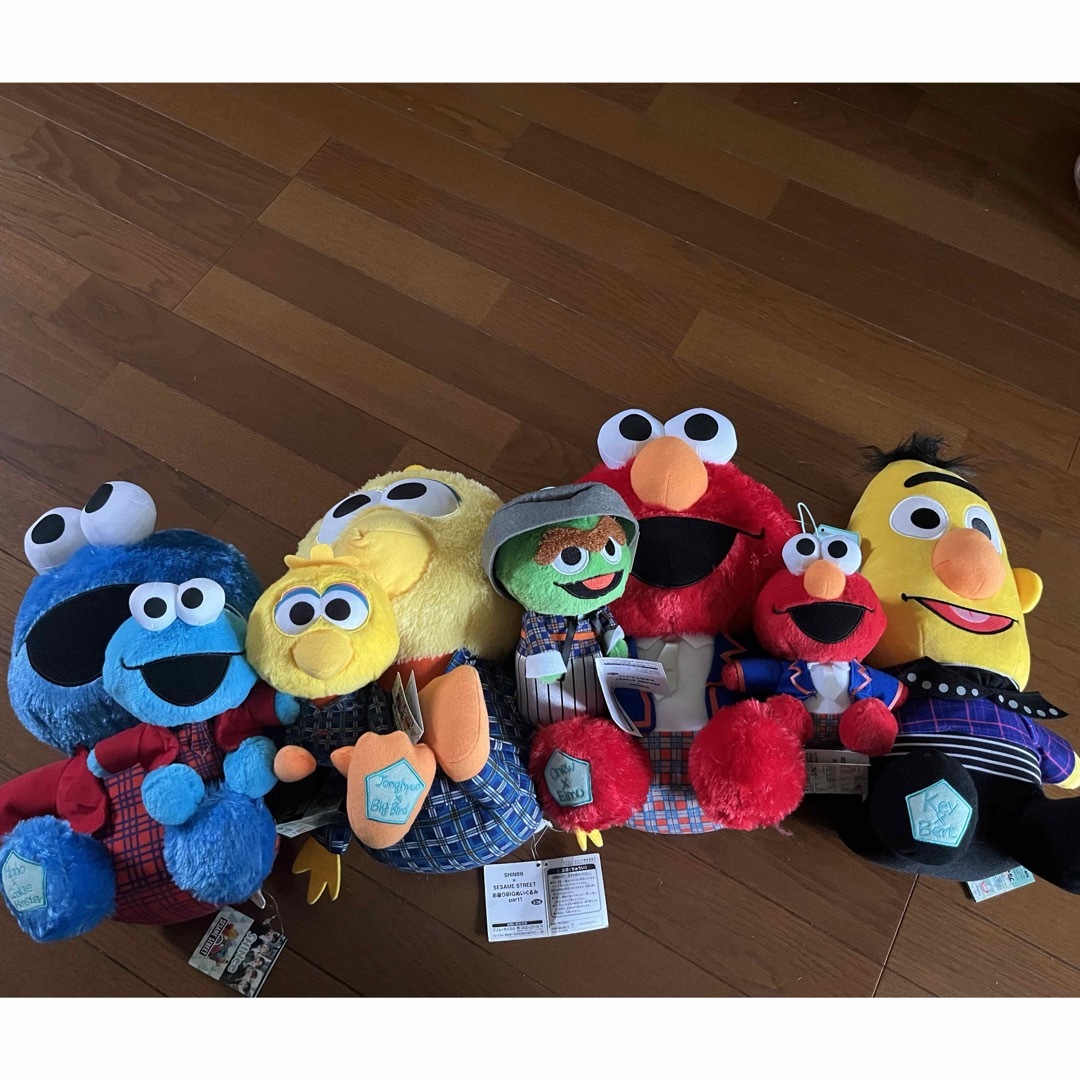 SHINee セサミストリート 大きめマスコット ぬいぐるみ SHINee SHINee