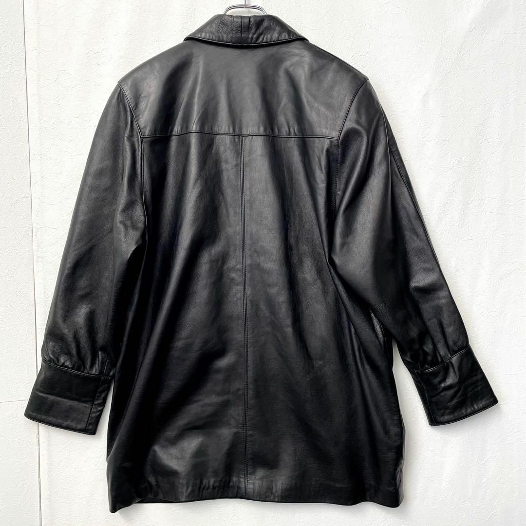 VINTAGE - 90s ヴィンテージ レザージャケット ダブル 本革 裏地